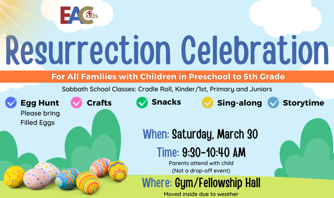 Resurrection Celebration for Kids in Escondido